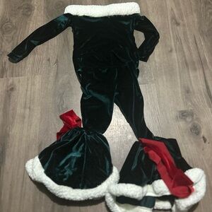 3T velvet elf costume